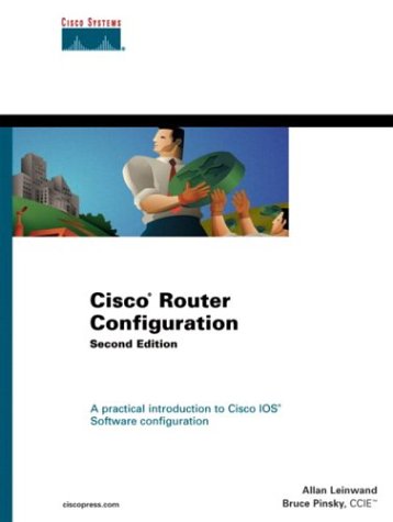 Large book cover: Cisco Router Configuration