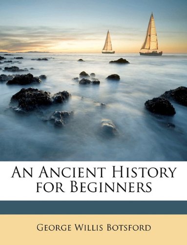 Large book cover: An Ancient History for Beginners