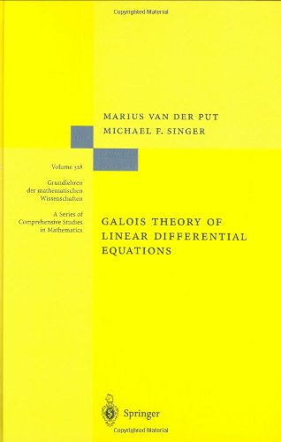 Large book cover: Introduction to the Galois Theory of Linear Differential Equations