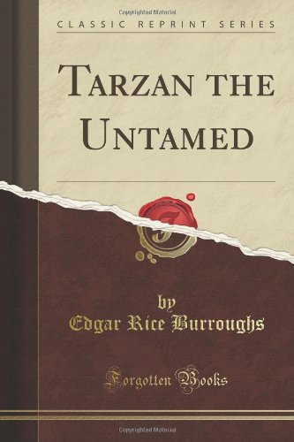 Large book cover: Tarzan the Untamed