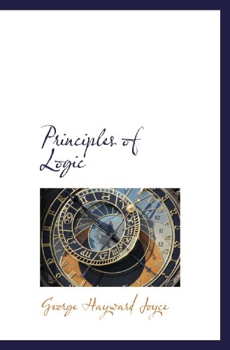 Large book cover: Principles of Logic