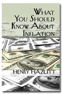 Large book cover: What You Should Know About Inflation