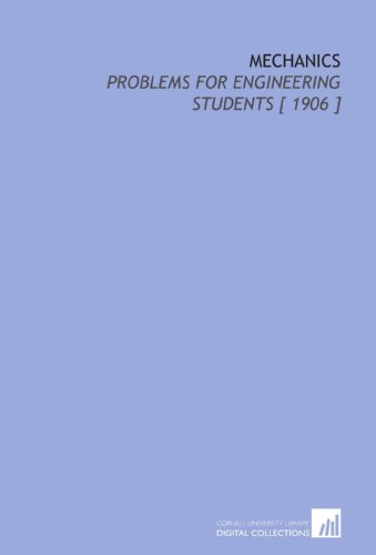 Large book cover: Mechanics: Problems for Engineering Students
