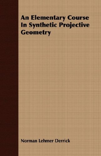 Large book cover: An Elementary Course in Synthetic Projective Geometry