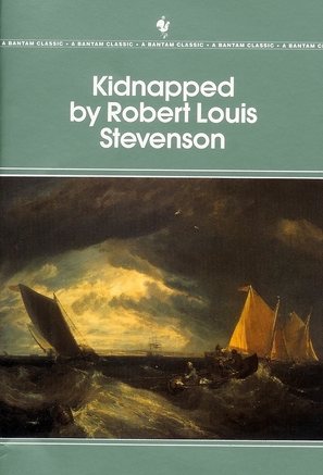 Large book cover: Kidnapped
