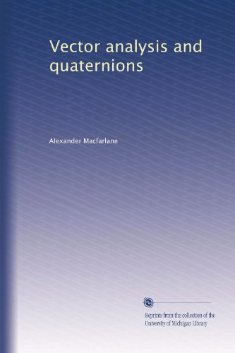 Large book cover: Vector Analysis and Quaternions
