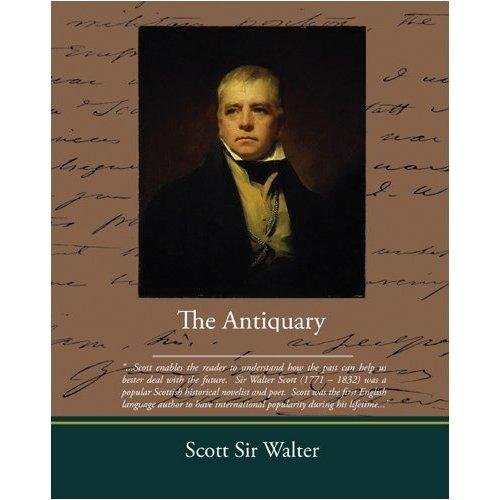 Large book cover: The Antiquary