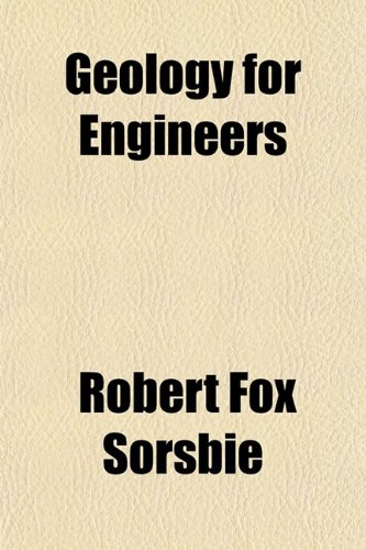 Large book cover: Geology for Engineers