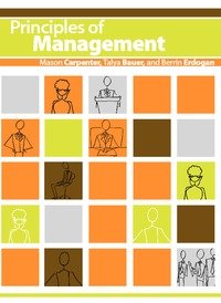 Large book cover: Principles of Management