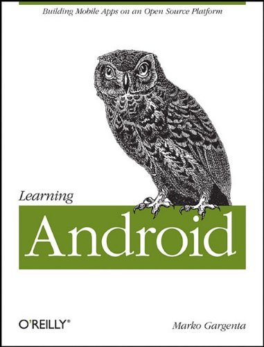 Large book cover: Learning Android