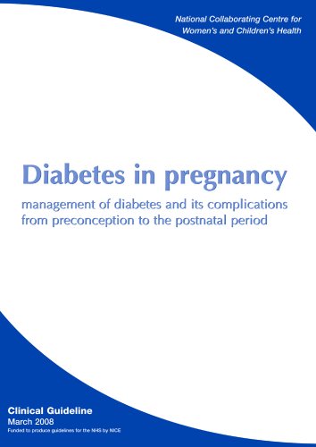 Large book cover: Diabetes in Pregnancy