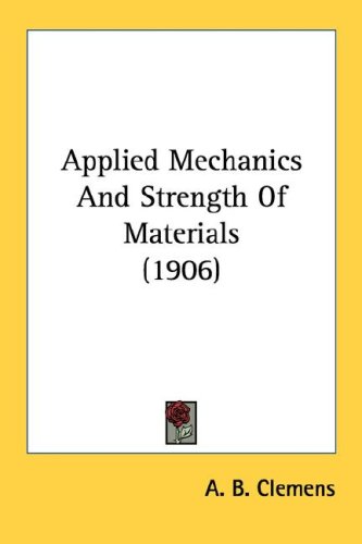 Large book cover: Applied Mechanics and Strength of Materials