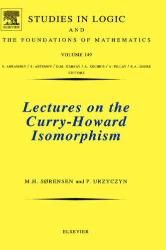 Large book cover: Lectures on the Curry-Howard Isomorphism