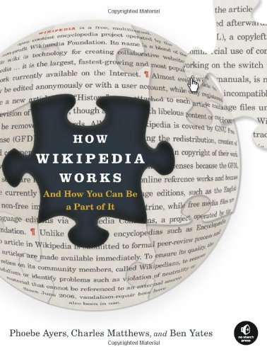 Large book cover: How Wikipedia Works: And How You Can Be a Part of It