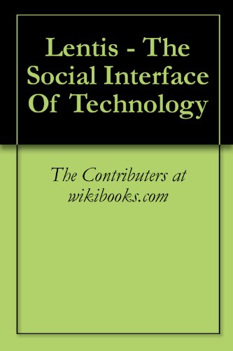 Large book cover: Lentis: The Social Interface of Technology