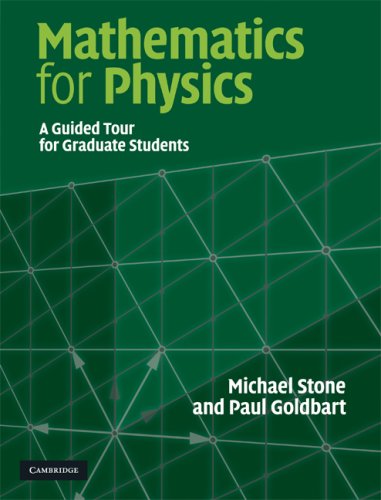 Large book cover: Mathematics for Physics: A Guided Tour for Graduate Students