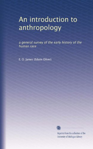 Large book cover: An Introduction to Anthropology
