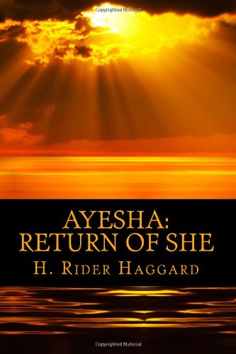Large book cover: Ayesha: The Return of She