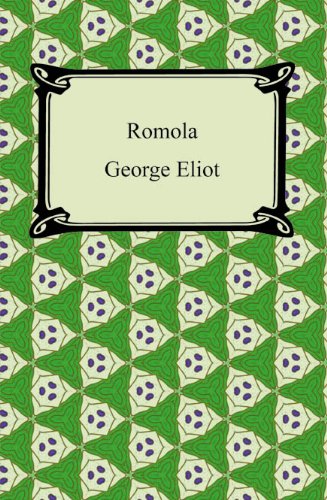 Large book cover: Romola