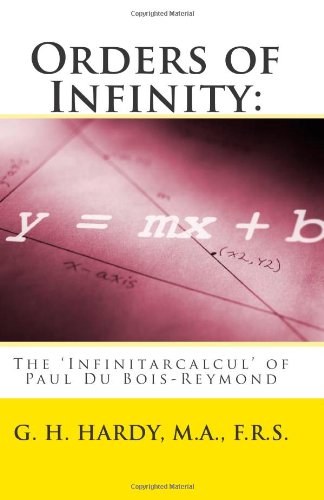 Large book cover: Orders of Infinity