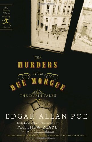 Large book cover: The Murders in the Rue Morgue