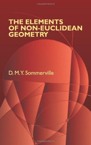 Large book cover: The Elements of Non-Euclidean Geometry
