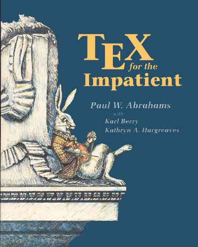 Large book cover: TeX for the Impatient
