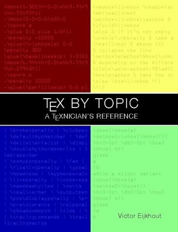 Large book cover: TeX by Topic