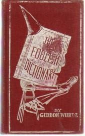 Large book cover: The Foolish Dictionary