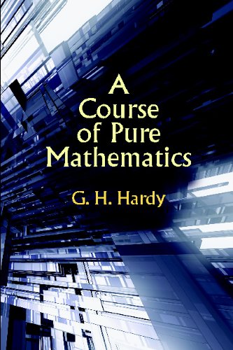 Large book cover: A Course of Pure Mathematics