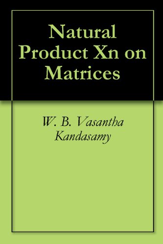 Large book cover: Natural Product Xn on matrices