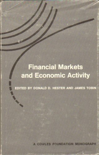 Large book cover: Financial Markets and Economic Activity