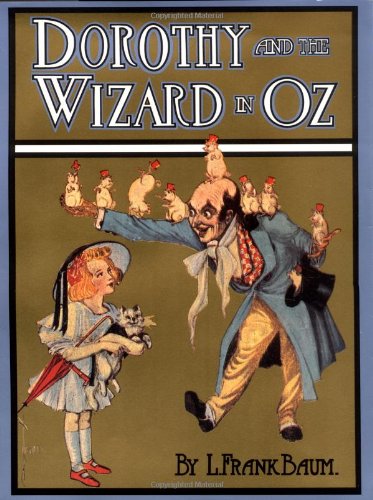 Large book cover: Dorothy and the Wizard in Oz