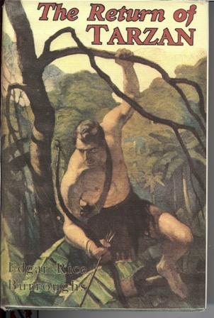 Large book cover: The Return of Tarzan