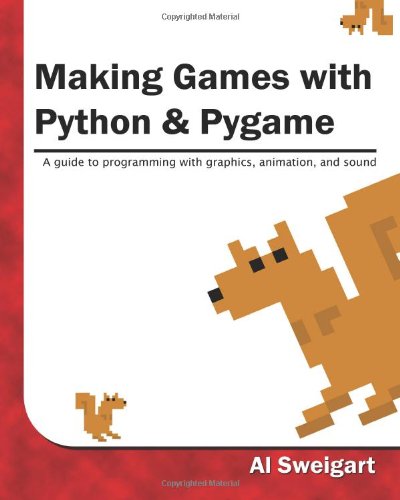Large book cover: Making Games with Python and Pygame