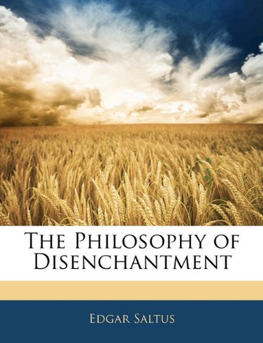 Large book cover: The Philosophy of Disenchantment
