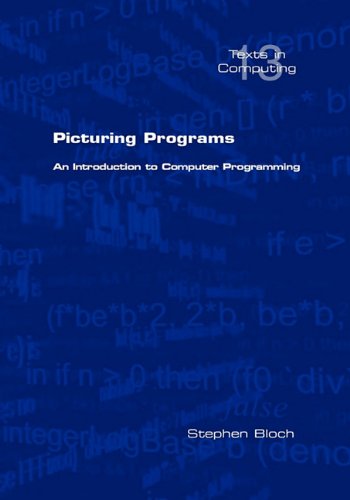 Large book cover: Picturing Programs: an Introduction to Computer Programming