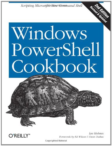 Large book cover: Windows PowerShell Cookbook