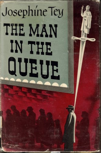 Large book cover: The Man in the Queue
