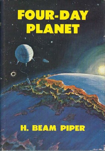 Large book cover: Four-Day Planet
