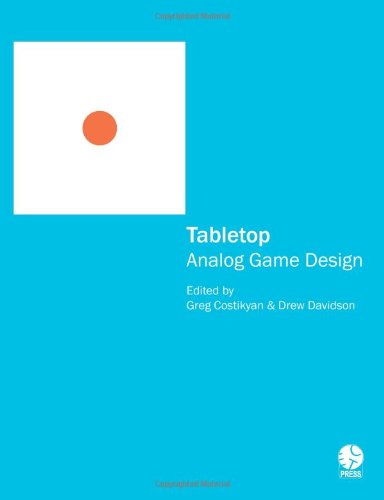 Large book cover: Tabletop: Analog Game Design