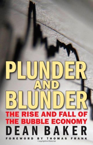 Large book cover: Plunder and Blunder: The Rise and Fall of the Bubble Economy