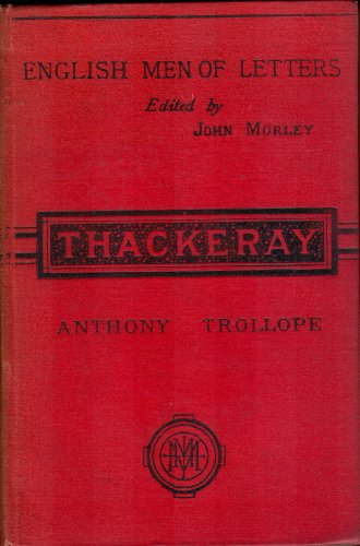 Large book cover: Thackeray