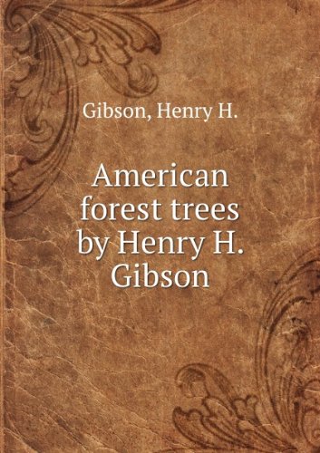 Large book cover: American Forest Trees