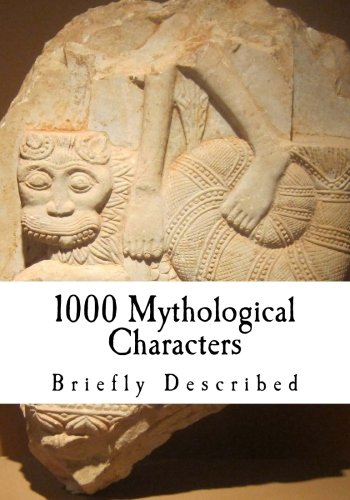Large book cover: 1000 Mythological Characters Briefly Described