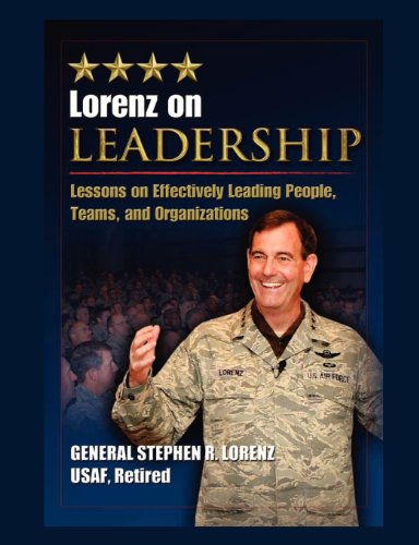 Large book cover: Lorenz on Leadership: Lessons on Effectively Leading People, Teams and Organizations