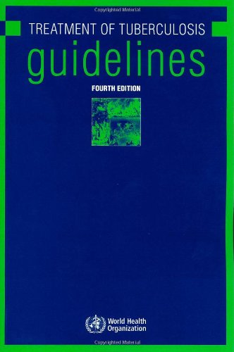 Large book cover: Treatment of Tuberculosis: Guidelines