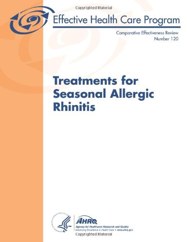 Large book cover: Treatments for Seasonal Allergic Rhinitis