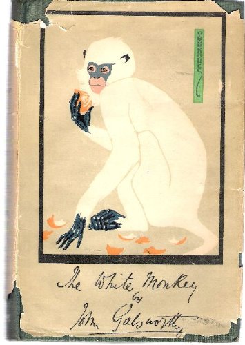 Large book cover: The White Monkey