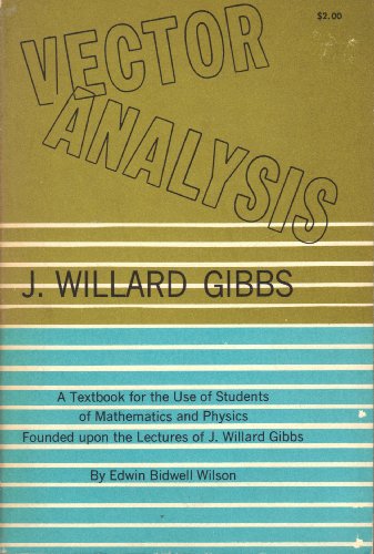 Large book cover: Vector Analysis